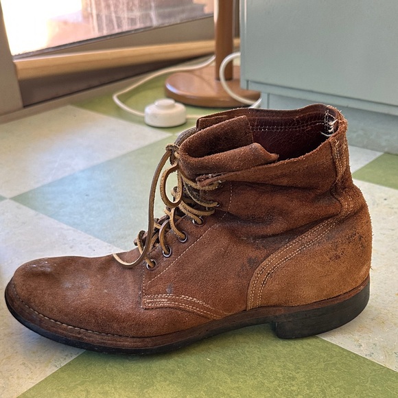 WWII Roughout Combat boots - Picture 7 of 7